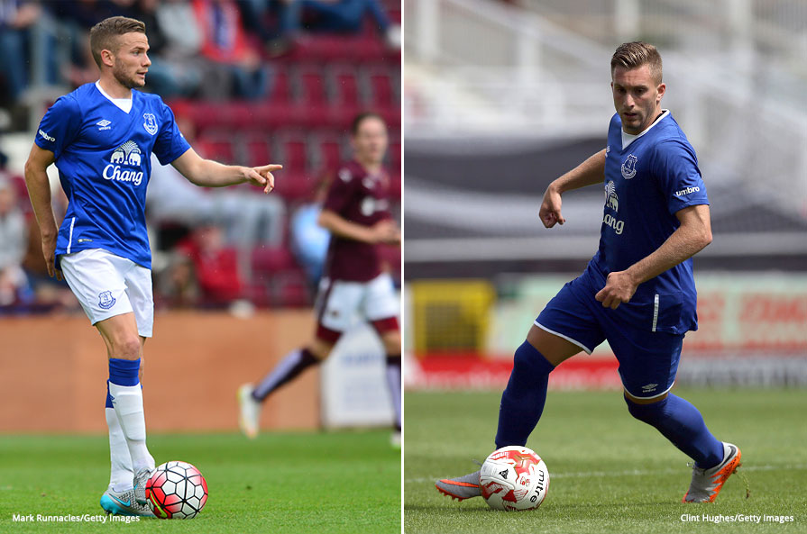Tom Cleverley and Gerard Deulofeu Tom Cleverley and Gerard Deulofeu