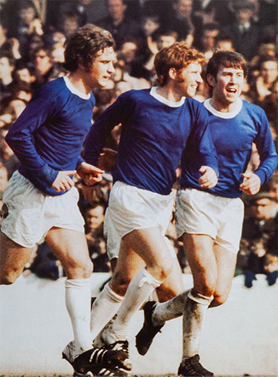 Everton's Holy Trinity of Harvey, Kendall and Ball