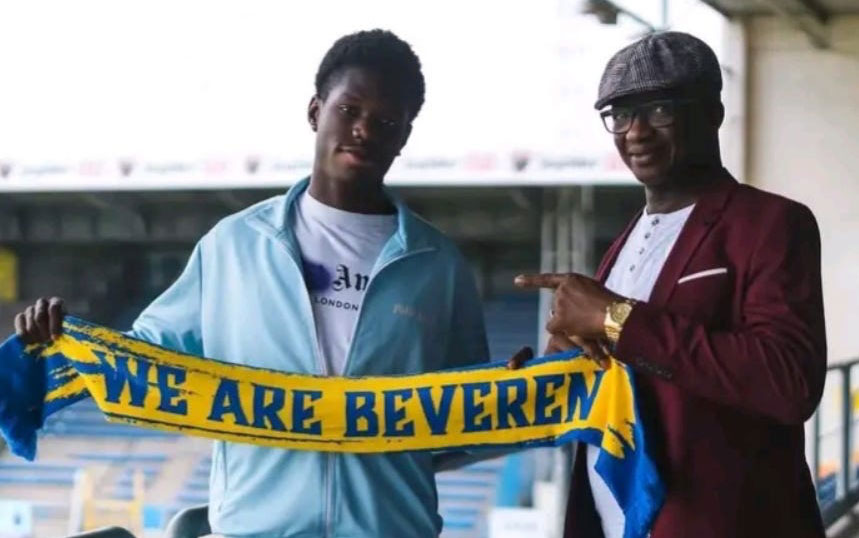 Thierno Barry signs for SK Beveren