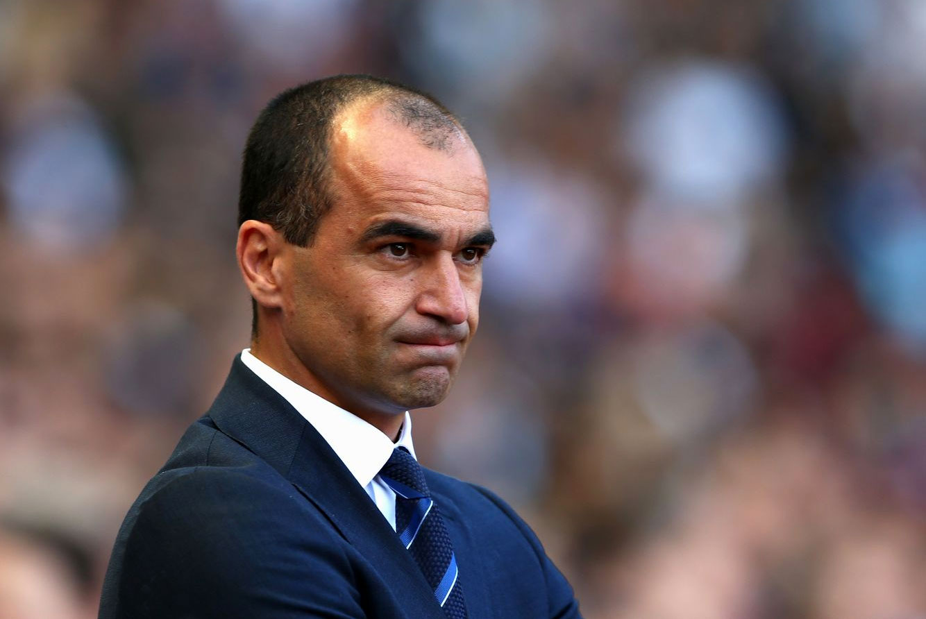 Roberto Martinez at Everton