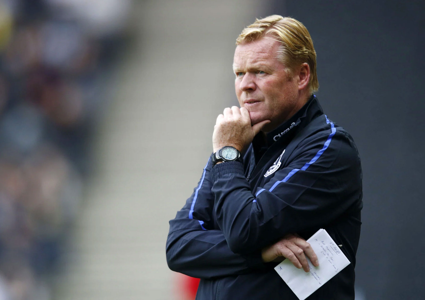 Ronald Koeman as Everton manager